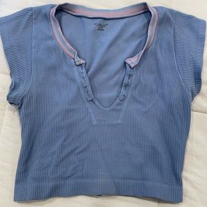 Urban Outfitters Go For Gold Crop Top